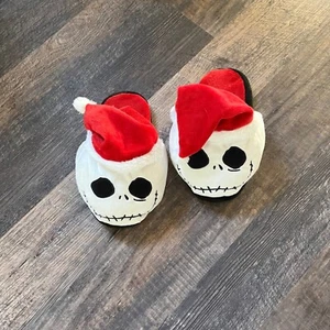 Zapatillas Jack Skellington Pesadilla antes de Navidad Sombrero de Papá Noel Peluche XL - Imagen 1 de 5