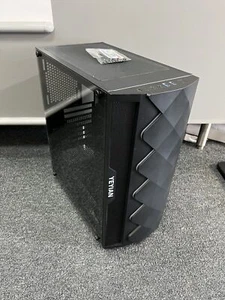 Yeyian Gaming PC Gehäuse Abyss 2500, Schwarz Hartglas RGB Lüfter mit Controller - Bild 1 von 9