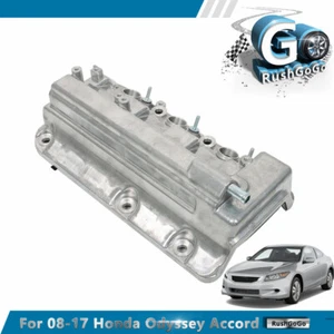 Aluminum Engine Valve Cover for Honda Odyssey Accord Pilot Ridgeline 2008-2017 - Picture 1 of 10