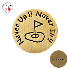 Odyssey Golf Design Ball Marker 2  2023 5923310 Gold Coin Metal Chip Callaway JP