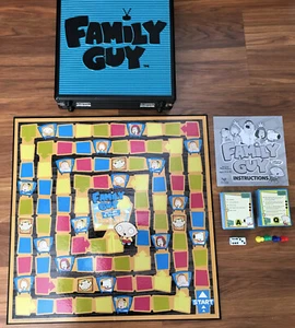 Family Guy Quizspiel ~ Brettspiel 2005 mit blauer Sammlerhülle ~ 100% vollständig - Bild 1 von 6