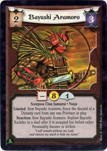 Bayushi Aramoro - Pearl Edition - Legend of the Five Rings CCG - Picture 1 of 1