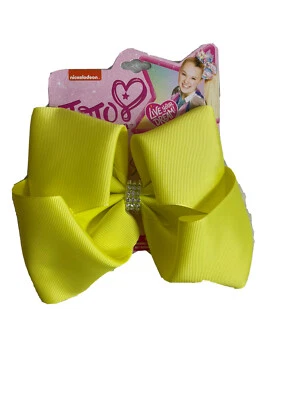 New JoJo Siwa Signature Large Yellow Bow - Image 1 of 4