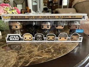 Funko Pop! Película: Star Wars Obi Wan Kenobi paquete de 5 exclusivo de Walmart 🙂 - Imagen 1 de 6