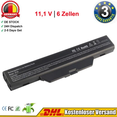 Laptop AKKU für HP Compaq 615 6720s 6730s 6735s 6820s 6830s GJ655AA 550 610 neu - Bild 1 von 4