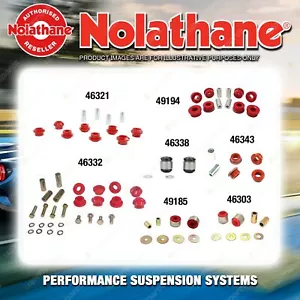 Rear Nolathane Suspension Bush Kit for SUBARU FORESTER SH INCL TURBO 2008-2013 - Picture 1 of 3