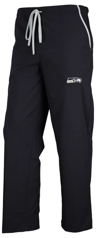 Fabrique Innovations NFL Unisex Seattle Seahawks Team Logo Scrub Pants Cover