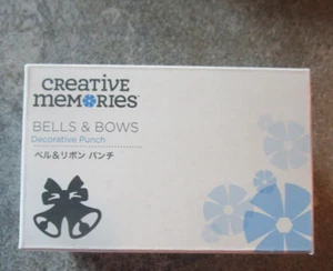 Creative Memories BELLS & BOWS Decorative Punch 2022 NEW - Picture 1 of 2