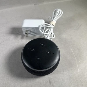 Amazon Echo Dot (3rd Generation) C78MP8 Smart Speaker w/ Alexa - Charcoal TESTED - Picture 1 of 10