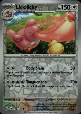 Lickilicky Reverse Holo Common SV05: Temporal Forces 125/162 NM - Image 1 of 2