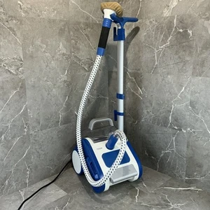 Rowenta Precision Valet Garment Steamer Blau Weiß 1550W GS 6030 NIE BENUTZT - Bild 1 von 9