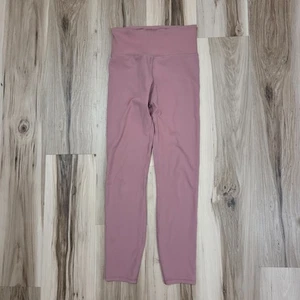 Vuori Rib Studio Leggings Damen S Marsala Pink Gym Workout Lounge - Bild 1 von 12