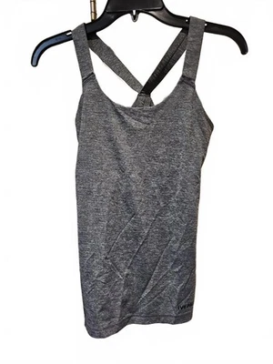 Женская спортивная майка Ivy Park от Beyonce с сеткой размер S серая - Изображение 1 из 4