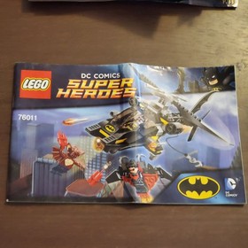 LEGO DC Super Heroes 76011 Batman Man-Bat Attack Instruction Manual Only