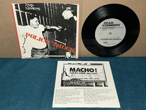 EX DEAD KENNEDYS 45 Holiday in Cambodia/Police Truck 1980 I.r.s. Picture Sleeve - Picture 1 of 2