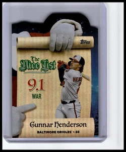 2025 Topps Holiday #MNL-16 Gunnar Henderson Nice List Baltimore Orioles - Bild 1 von 2