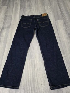 Levi's 505 Straight Fit Denim Blau Jeans Herren Größe 38 X 32 - E4 - Bild 1 von 4
