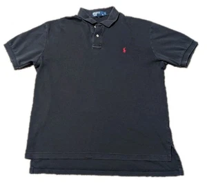 Polo Ralph Lauren polo uomo grande nera soft touch vestibilità classica  - Foto 1 di 5