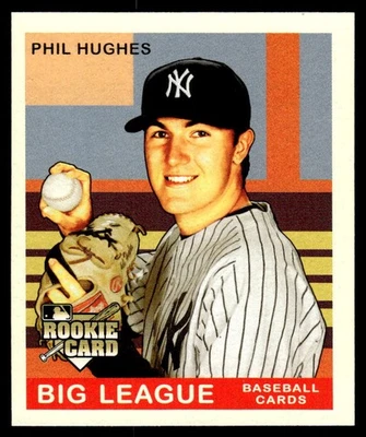 2007 Upper Deck Goudey Red Backs Phil Hughes #147 New York Yankees - Image 1 of 2