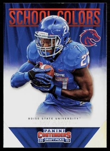 JAY AJAYI 2015 PANINI CONTENDERS DRAFT PICKS SCHOOL COLORS BOISE STATE BRONCOS - Picture 1 of 2