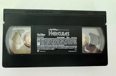Vintage Disney Hercules VHS Tape 1997 Animated Movie Classic NTSC Home Video - Image 1 of 3