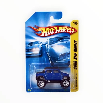 Hot Wheels Hummer H2 SUT 15/196 - Blue - 2008 Mainline A - Image 1 of 4