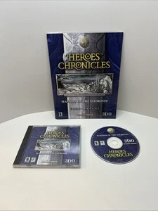 Heroes Chronicles Masters of the Elements PC CD-ROM Discs + Jewel Case + Manual - Bild 1 von 5
