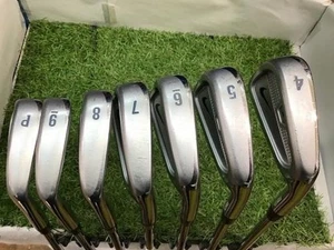 Nike VICTORY RED FORGED SPLIT CAVITY Iron Set 7pcs 4-Pw Flex S N.S.Pro 950GH - Picture 1 of 5