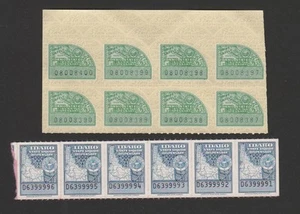 US Idaho Liquor Dispensary Tax stamps - multiples unused - Picture 1 of 1