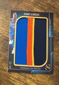2024-25 Panini Silhouette Jumbo Memorabilia Bronce Dennis Schroder /30 X15152 - Imagen 1 de 2