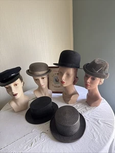 Lote de sombreros antiguos vintage para hombre - Imagen 1 de 23