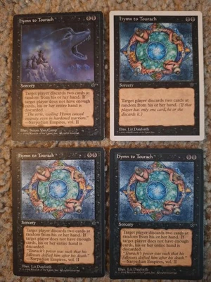 MTG Magic the Gathering Hymn to Tourach (Playset)  Fallen Empires/Anthologies MP - Image 1 of 2