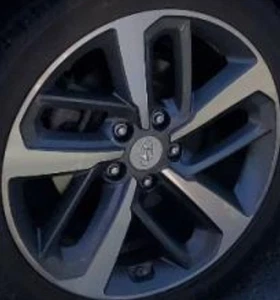 2019 Kona OE Wheel 18x7-1/2 5 Spoke Machined Hyundai - Bild 1 von 6