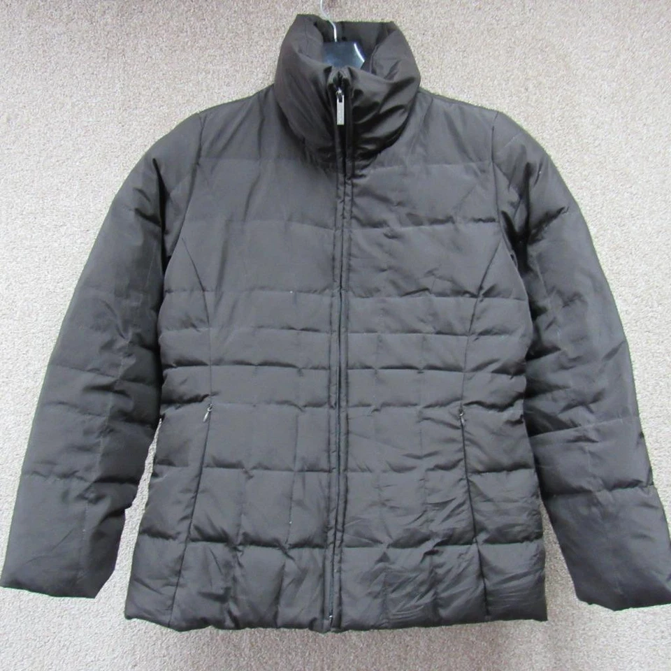 WOMENS CALVIN KLEIN ZIPPED DUCK DOWN JACKET UK SIZE 8/10  / JC 6135] - Image 1 of 4