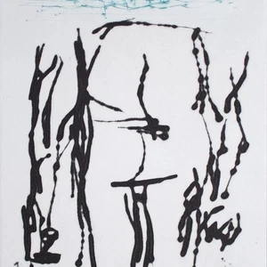 Markus Lüpertz Kunst Regeln geben Neoexpressionismus Farbradierung 2005 A 26/30 - Bild 1 von 4