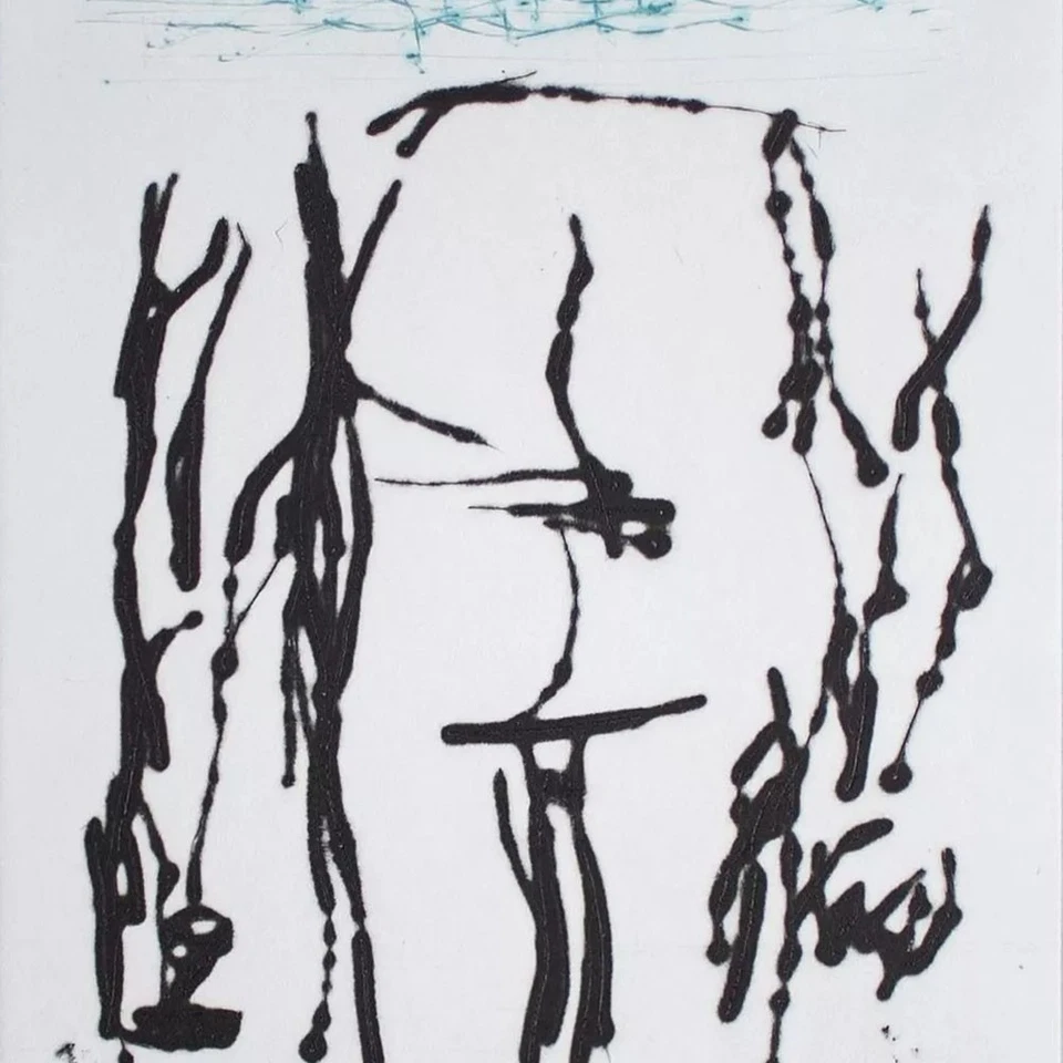 Markus Lüpertz Kunst Regeln geben Neoexpressionismus Farbradierung 2005 A 26/30 - Bild 1 von 4