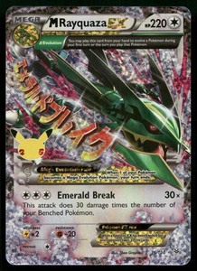 M Rayquaza EX 76/108 Celebrations Classic Collection Holo Rare English POKEMON - Picture 1 of 2