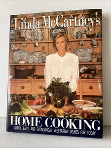 Linda McCartney's Home Cooking : Quick, Easy, and Economical Vegetarian Vtg 1990 - Imagen 1 de 8