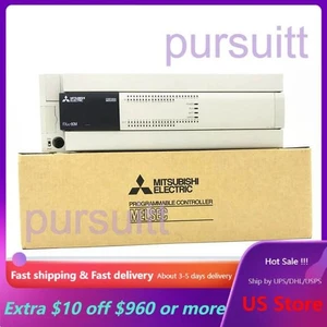 NEW MITSUBISHI FX3U-80MR-DS PLC MODULE PROGRAMMABLE CONTROLLER US Free TAX - Picture 1 of 4