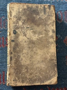 The Life Of The Rev. Dr Edward Young Approx Late 1700's Leather Bound Book - Foto 1 di 19