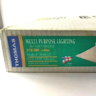 Thomas Multi Purpose Lighting Two Light Ceiling Style - Image 1 of 4
