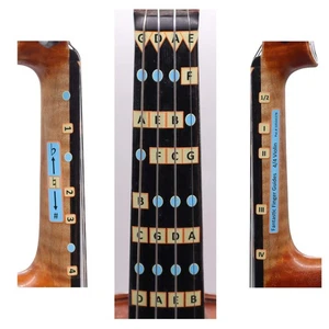 Violin Fingerboard Stickers for Beginners | Learn Notes | 4/4 Size - Picture 1 of 7
