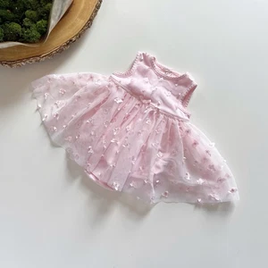 Little Me Pink Butterfly Tulle Tutu Bodysuit Dress | 3-6m - Picture 1 of 5