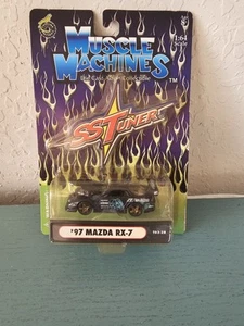 Vintage New/Old Stock Muscle Machines '97 Mazda RX-7 1:64 DieCast Collectable - Picture 1 of 7