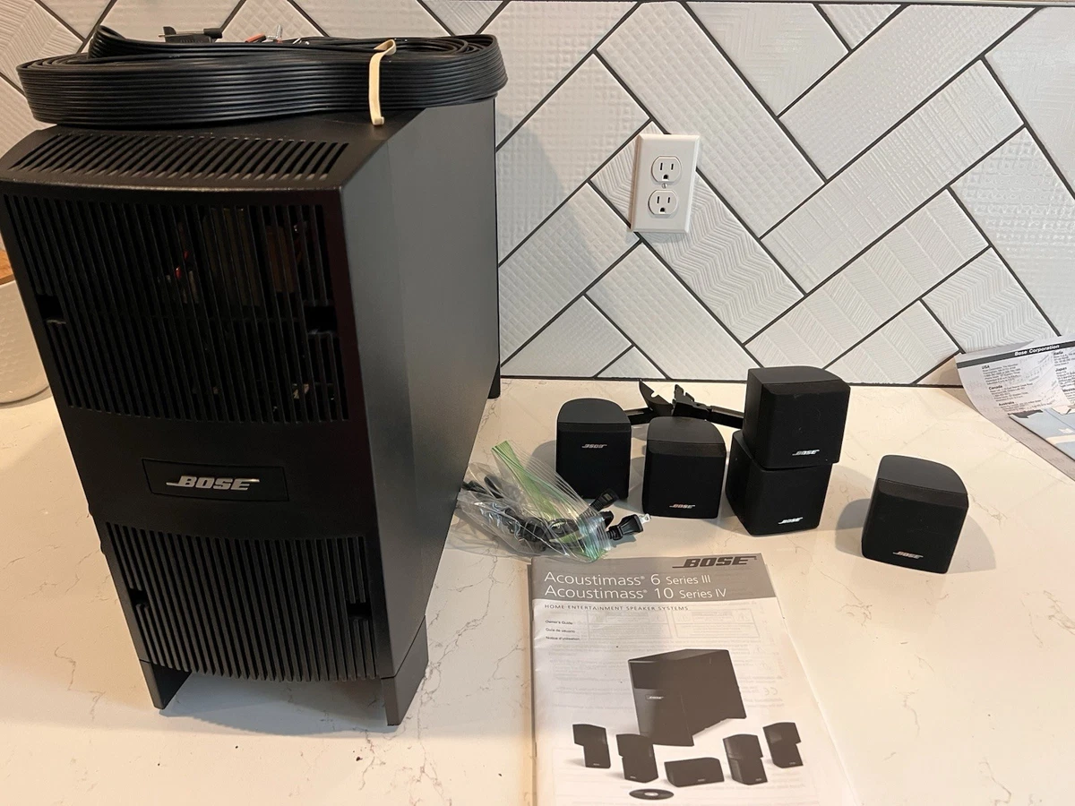 Bose Acoustimass 6 Home Speakers and Subwoofers for sale - eBay