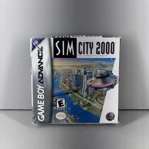 Nintendo Gameboy Advance Game Sim City 2000 CIB Complete In Box - Picture 1 of 6