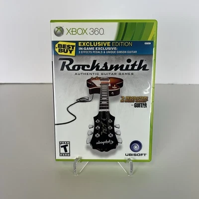 Rocksmith Best Buy Exclusive Edition Microsoft Xbox 360 Complete CIB - Image 1 of 4