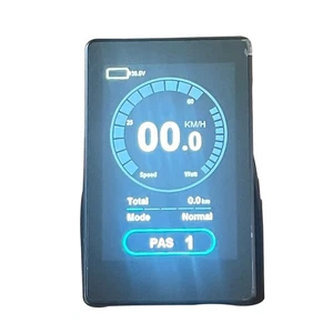 C900E LCD E-Bike Zubehör Display Wasserdicht Anschluss Geschwindigkeitsregler Panel - Bild 1 von 11