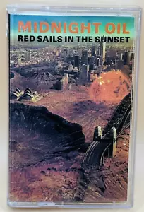 Midnight Oil – Red Sails In The Sunset Cassette - Picture 1 of 2