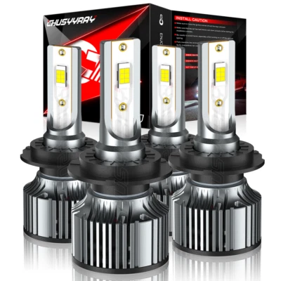 For Mercedes-Benz E430 1998-2002 Combo LED Headlight High Low Beam Bright Bulbs - Image 1 of 4